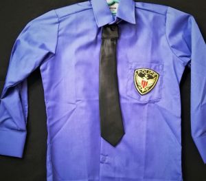 Kids Costumes to Hire - Police - BLUE SHIRT - age 5-6 years
